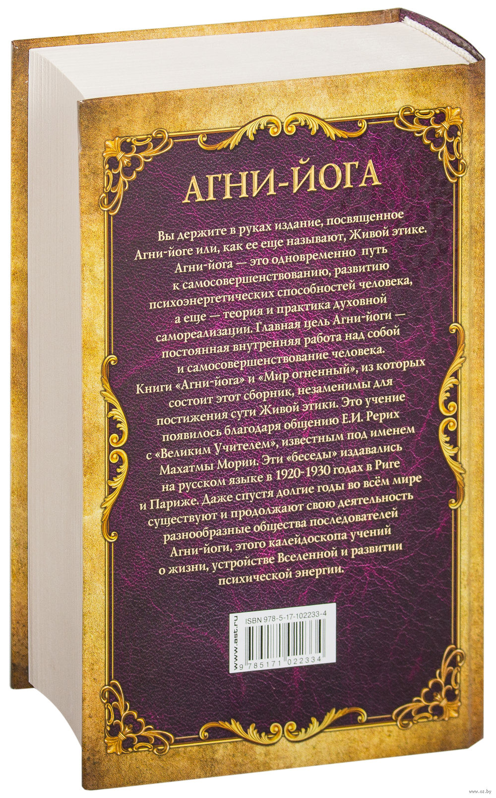 Книга Агни-йога купить по выгодной цене в Минске, доставка почтой по  Беларуси