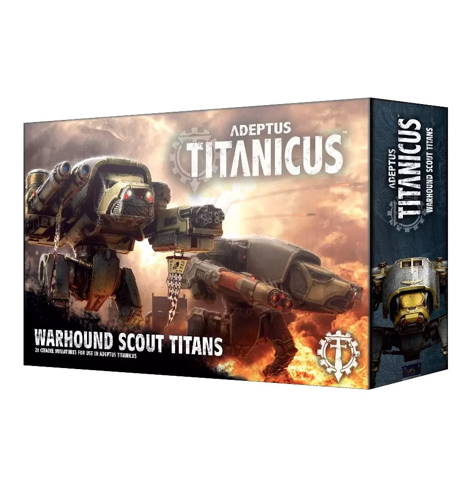 Warhammer: Адептус Титаникус Гончие Титаны-Разведчики / Adeptus Titanicus  Warhound Scout Titans (арт. 400-18), цена | Минск > igromaster.by