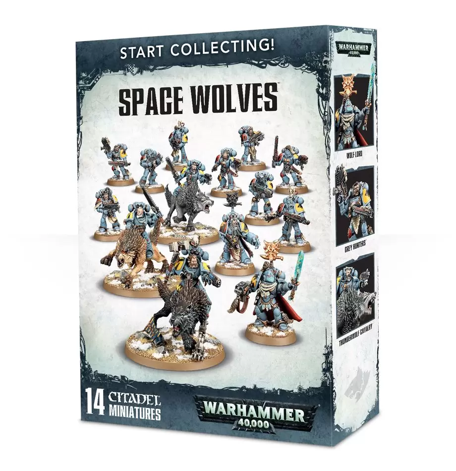 Warhammer: Стартовый Набор Космические Волки / Start Collecting! Space  Wolves (арт. 70-53), цена | Минск > igromaster.by