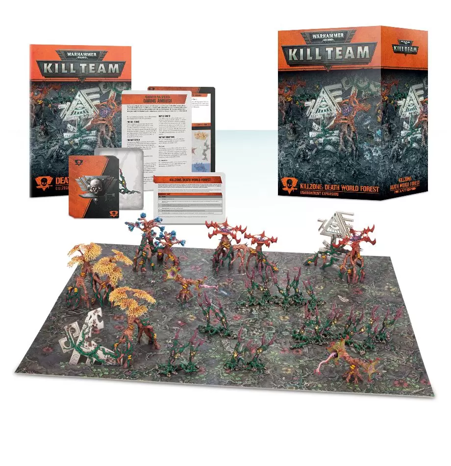 Warhammer: Kill Team: Истребительная Зона: Лес Мира Смерти / Kill Zone:  Death World Forest (арт. 102-32-60), цена | Минск > igromaster.by