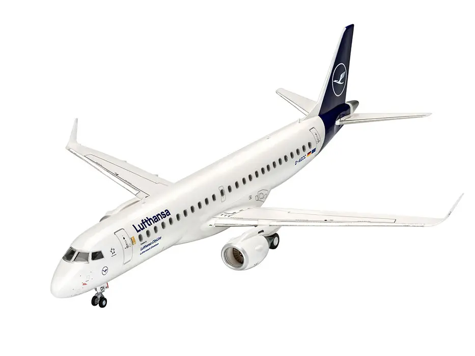 Embraer 190 Lufthansa New Livery 1:144 (арт. 03883) Сборная модель