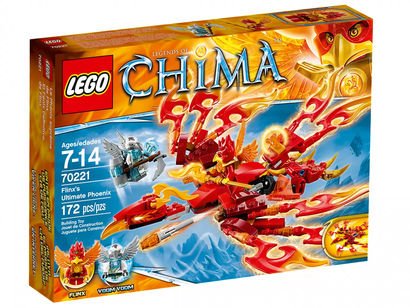 Конструктор Lego Chima Непобедимый Феникс Флинкса – цена в Минске |  IgroMaster.by