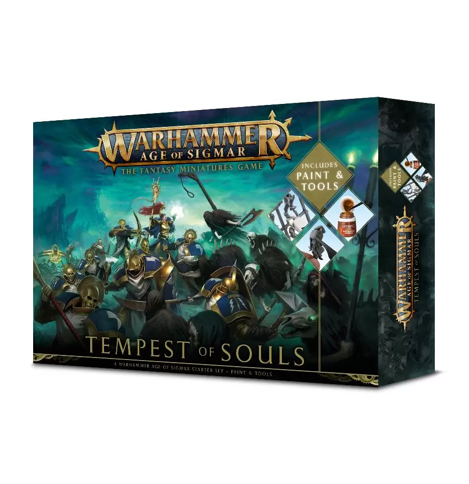 Warhammer: Стартовый набор Tempest of Souls + Paints ENG (арт. 80-28-60),  цена | Минск > igromaster.by