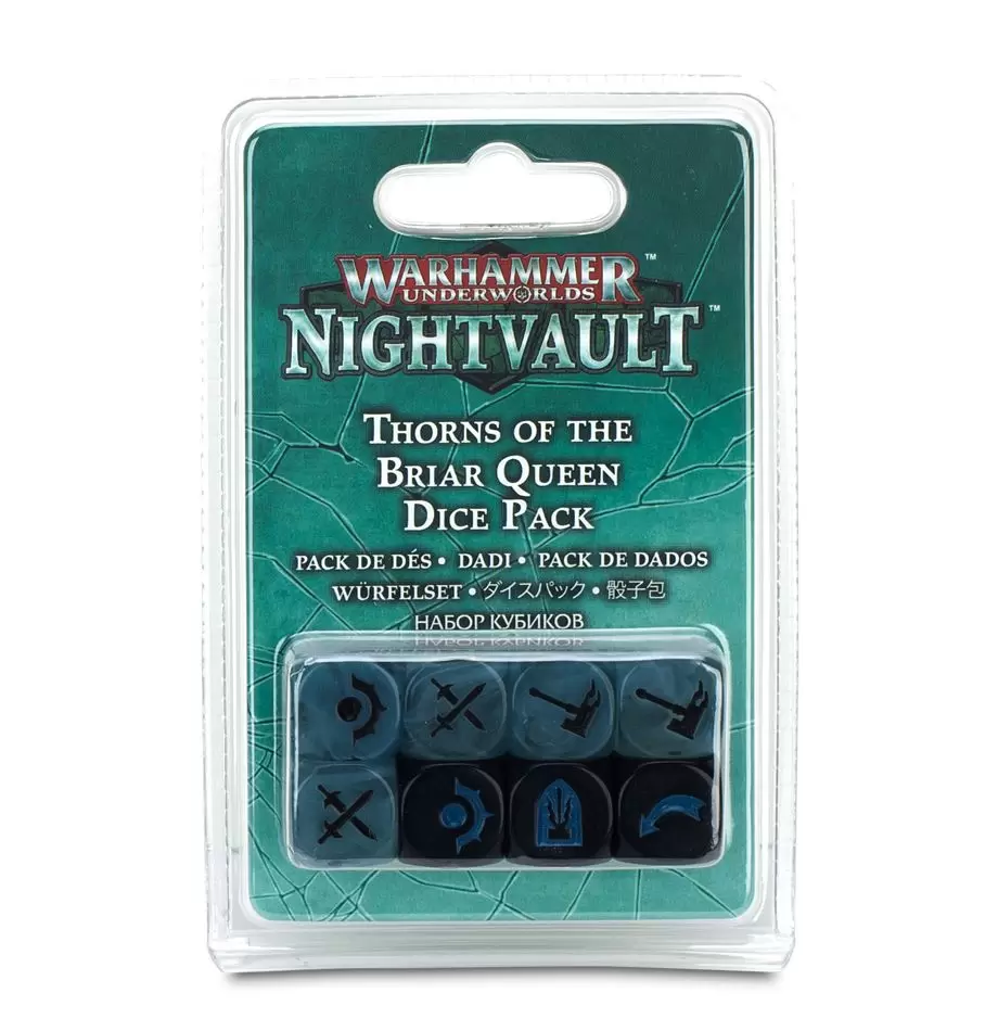 Warhammer Underworlds: Nightvault - Набор кубиков для Шипов Терновой  Королевы / Thorns of the Briar Queen Dice (арт. 110-46), цена | Минск >  igromaster.by