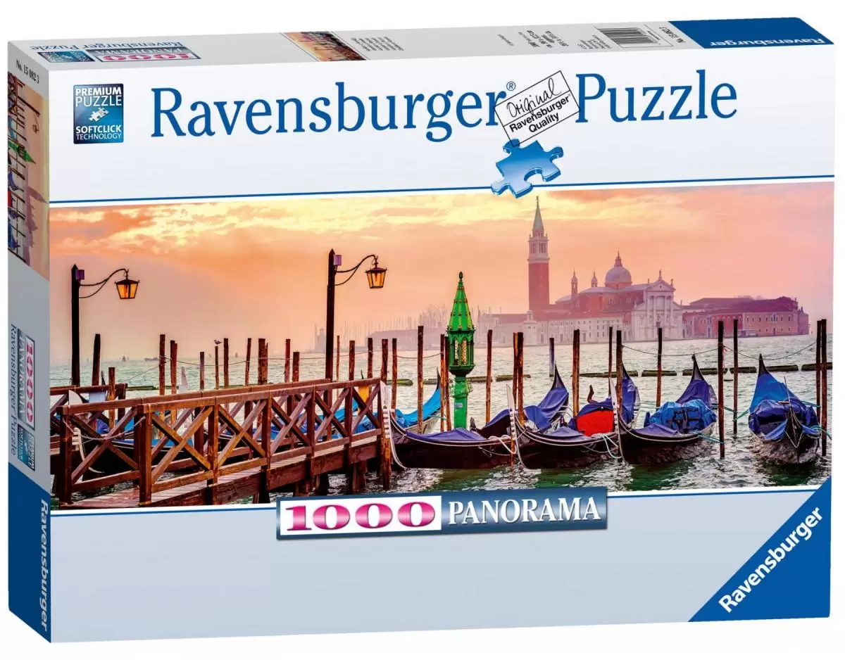 Гондолы в Венеции. Пазл Ravensburger 1000 элементов в Минске по выгодной  цене