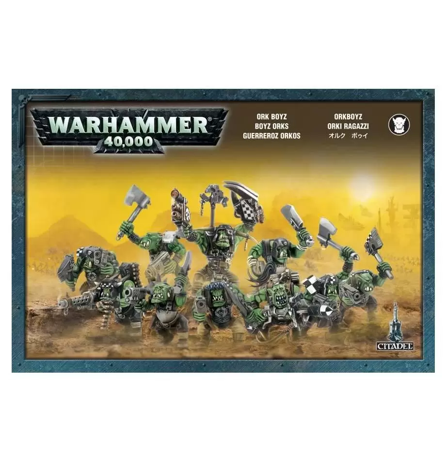 Warhammer: Орки Парни / Ork Boyz (арт. 50-10), цена | Минск > igromaster.by