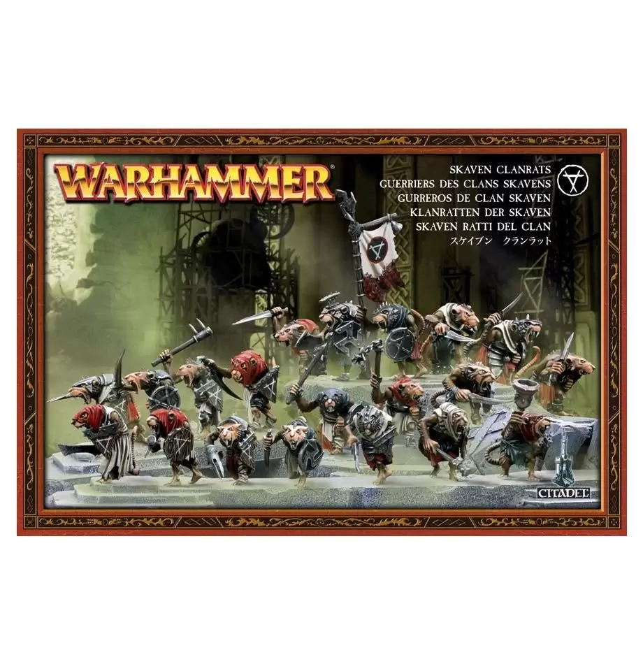 Warhammer: Кланы Скавенов Клановые Крысы / Skaven Clans Clanrats (арт.  90-06), цена | Минск > igromaster.by