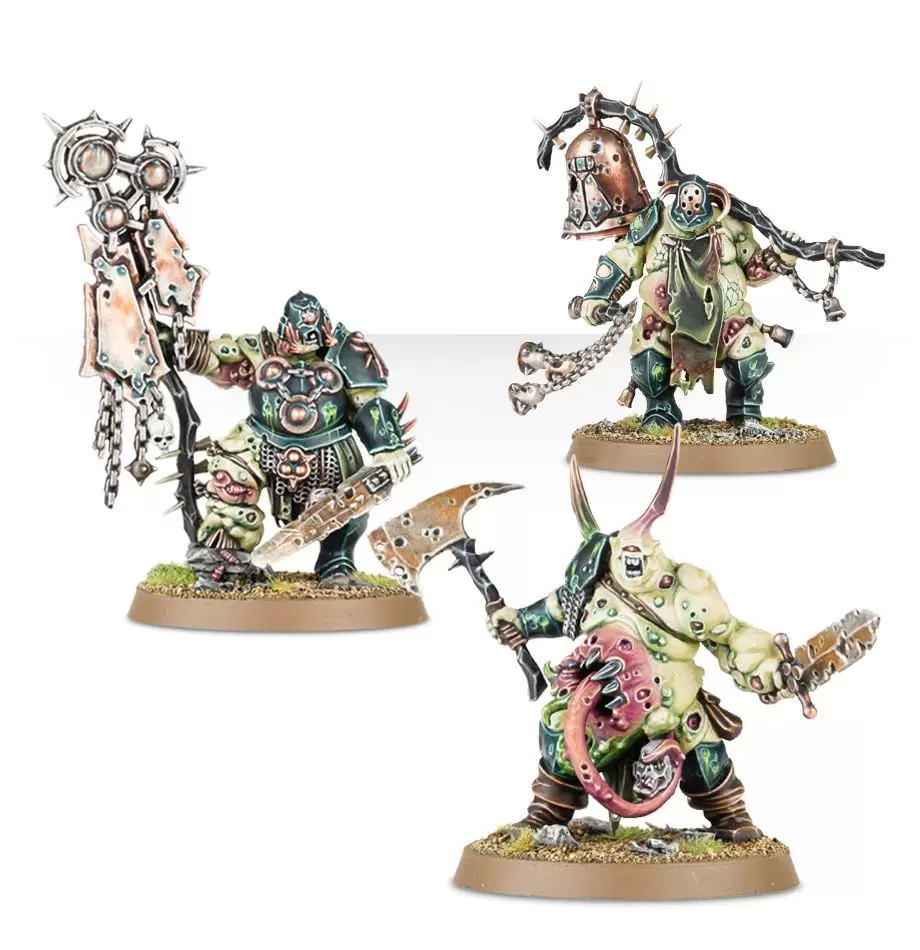 Warhammer: Носители Гнили Нургла Тлетворные Короли Заразы / Nurgle