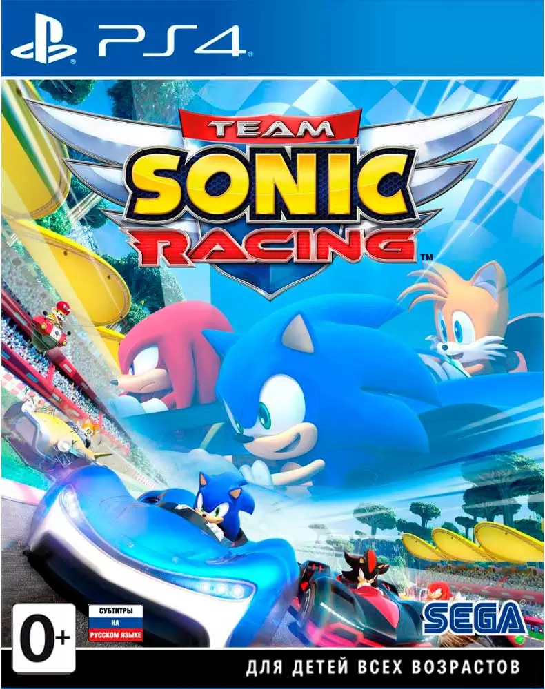 Игра Team Sonic Racing для PlayStation 4 купить в Минске - ИгроМастер