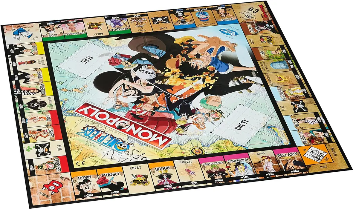 Настольная игра Монополия Ван Пис / Monopoly: One Piece ENG – цена в Минске  | igromaster.by