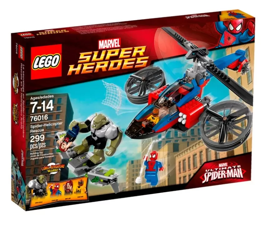 Конструктор LEGO Super Heroes «Человек-Паук: Засада на веномозавра» 76151 / 640 деталей