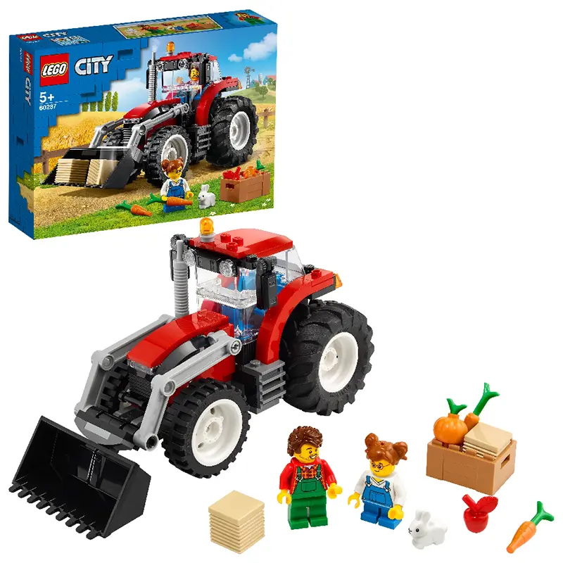 Садовый трактор из Лего (мини-инструкция)