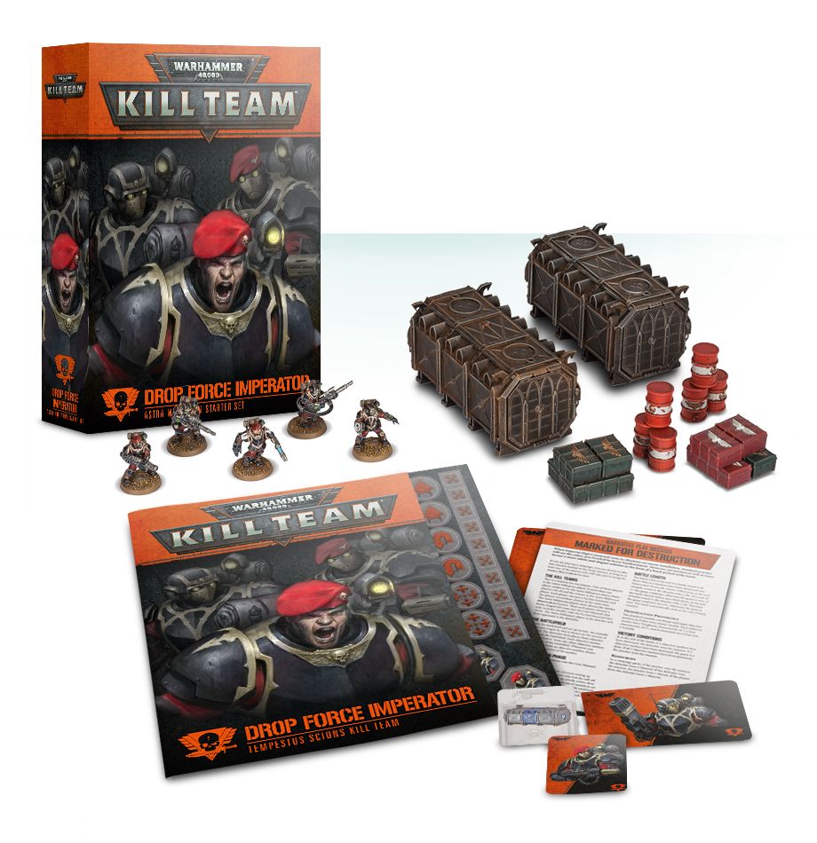 Warhammer: Kill Team: Десантная Армия Императора - Стартовый набор Астра  Милитарум / Drop Force Imperator – Astra Militarum Starter Set (арт.  102-23-60), цена | Минск > igromaster.by