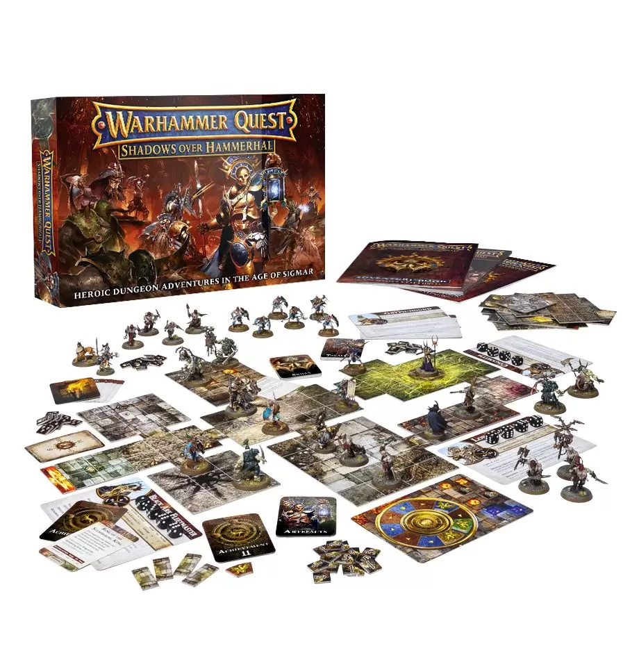 Warhammer Quest: Тени над Хаммерхолом (ENG) / Shadows Over Hammerhal (арт.  WQ-03-60), цена | Минск > igromaster.by