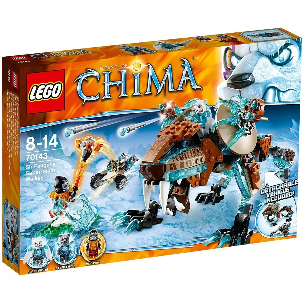 Конструктор Lego Chima Саблезубый шагающий робот Сэра Фангара – цена в  Минске | IgroMaster.by