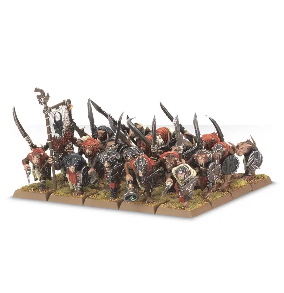 Warhammer: Кланы Скавенов Клановые Крысы / Skaven Clans Clanrats (арт.  90-06), цена | Минск > igromaster.by