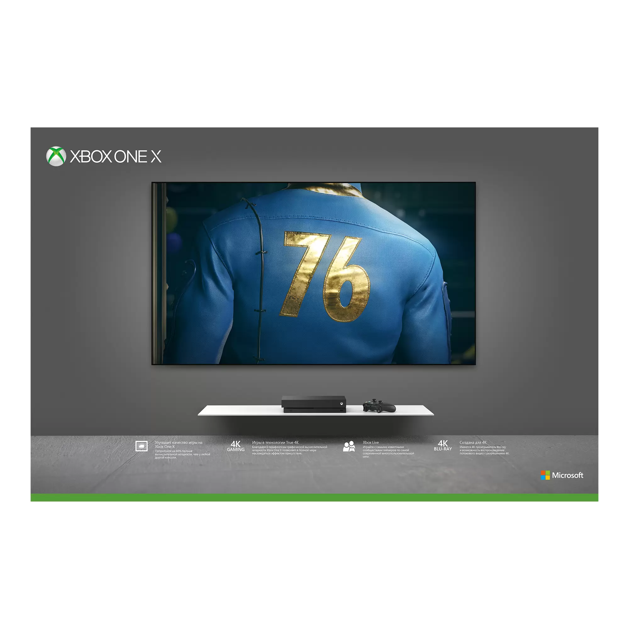 Игровая консоль Xbox One X и Fallout 76 (1ТБ) / FMP-00058, купить в Минске  по выгодной цене