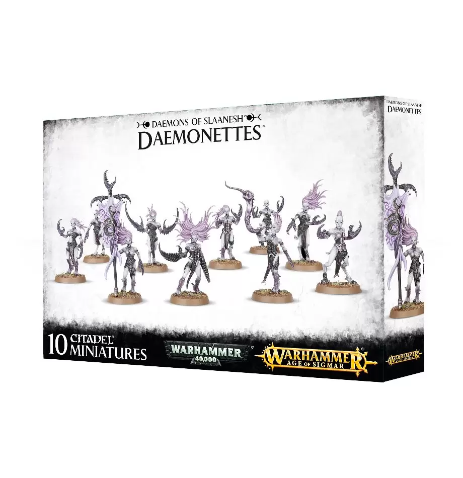 Warhammer: Демоны Слаанеш Демонессы / Daemons of Slaanesh Daemonettes of  Slaanesh (арт. 97-09), цена | Минск > igromaster.by