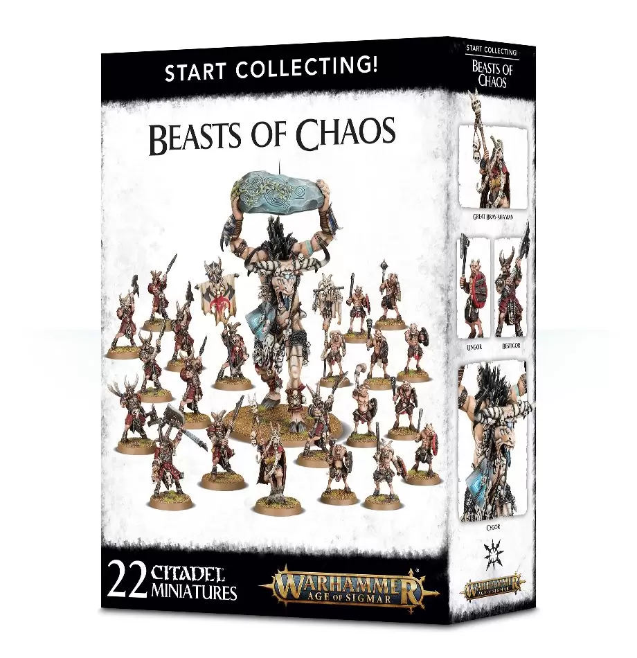 Warhammer: Стартовый набор Звери Хаоса / Start Collecting! Beasts of Chaos  (арт. 70-79), цена | Минск > igromaster.by