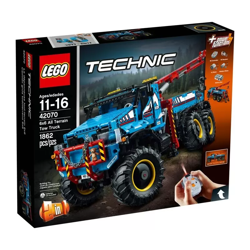 Мост с поворотным столом для простых, но проходимых внедорожников из Lego Technic