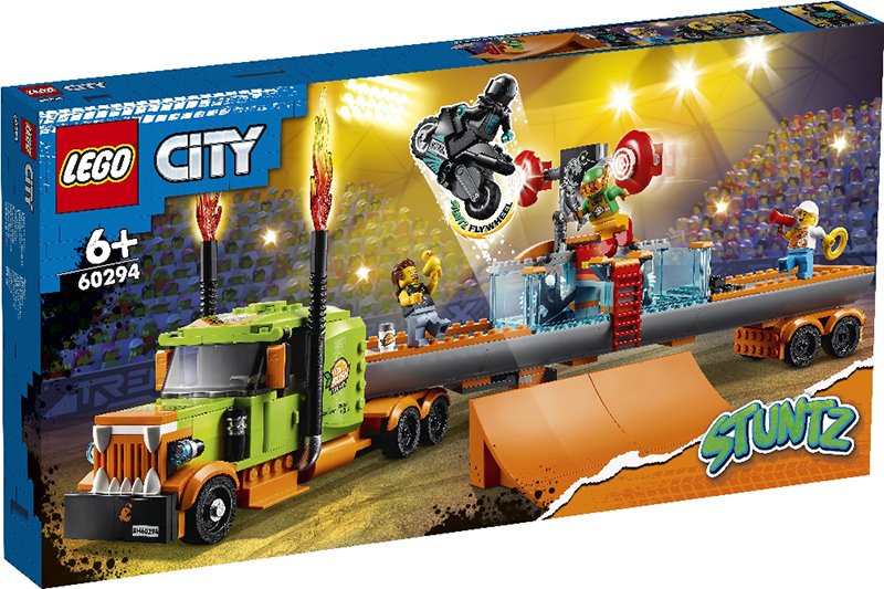 Lego City 60294 Грузовик для шоу каскадеров – цена в Минске | igromaster.by