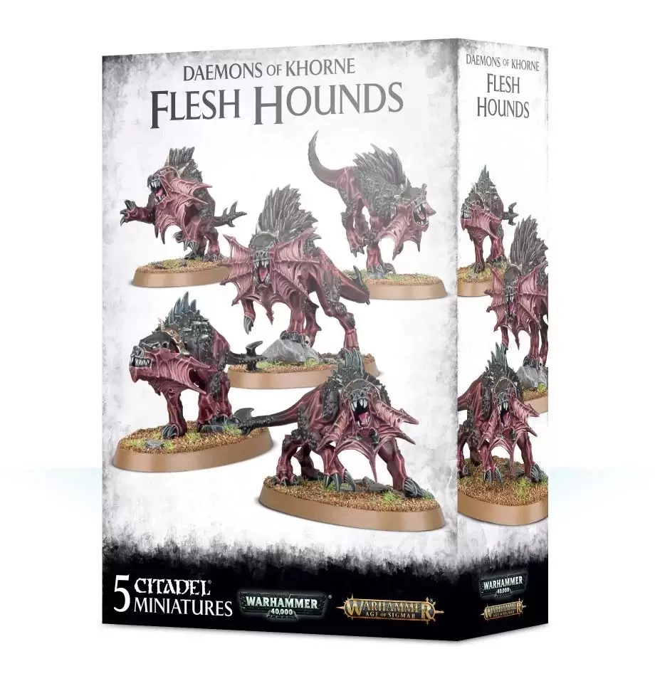 Warhammer: Демоны Кхорна Гончие Плоти / Khorne Daemons Flesh Hounds (арт. 97-63),  цена | Минск > igromaster.by