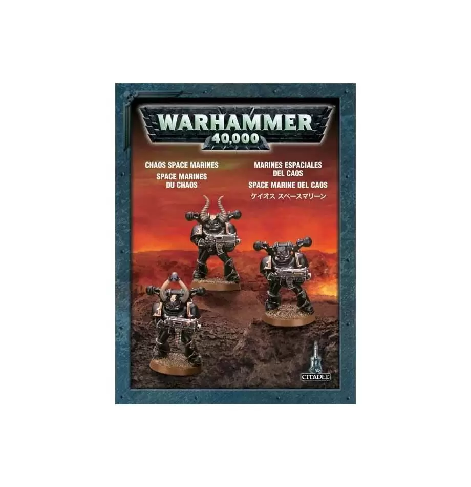 Warhammer: Космический Десант Хаоса (Малый набор) / Chaos Space Marines (3  models) (арт. 35-31), цена | Минск > igromaster.by