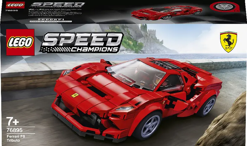 Lego Speed Champions 76895 Ferrari F8 Tributo – цена в Минске