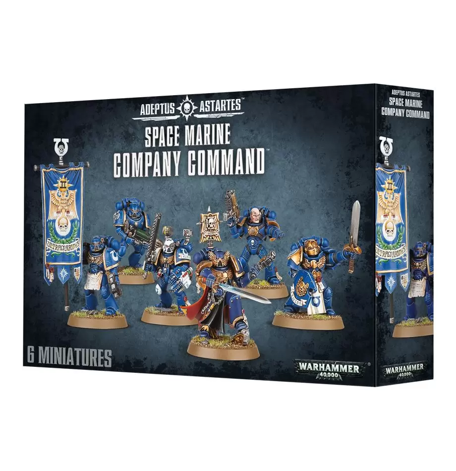 Warhammer: Космический Десант Командный Отряд / Space Marine Company  Command (арт. 48-51), цена | Минск > igromaster.by