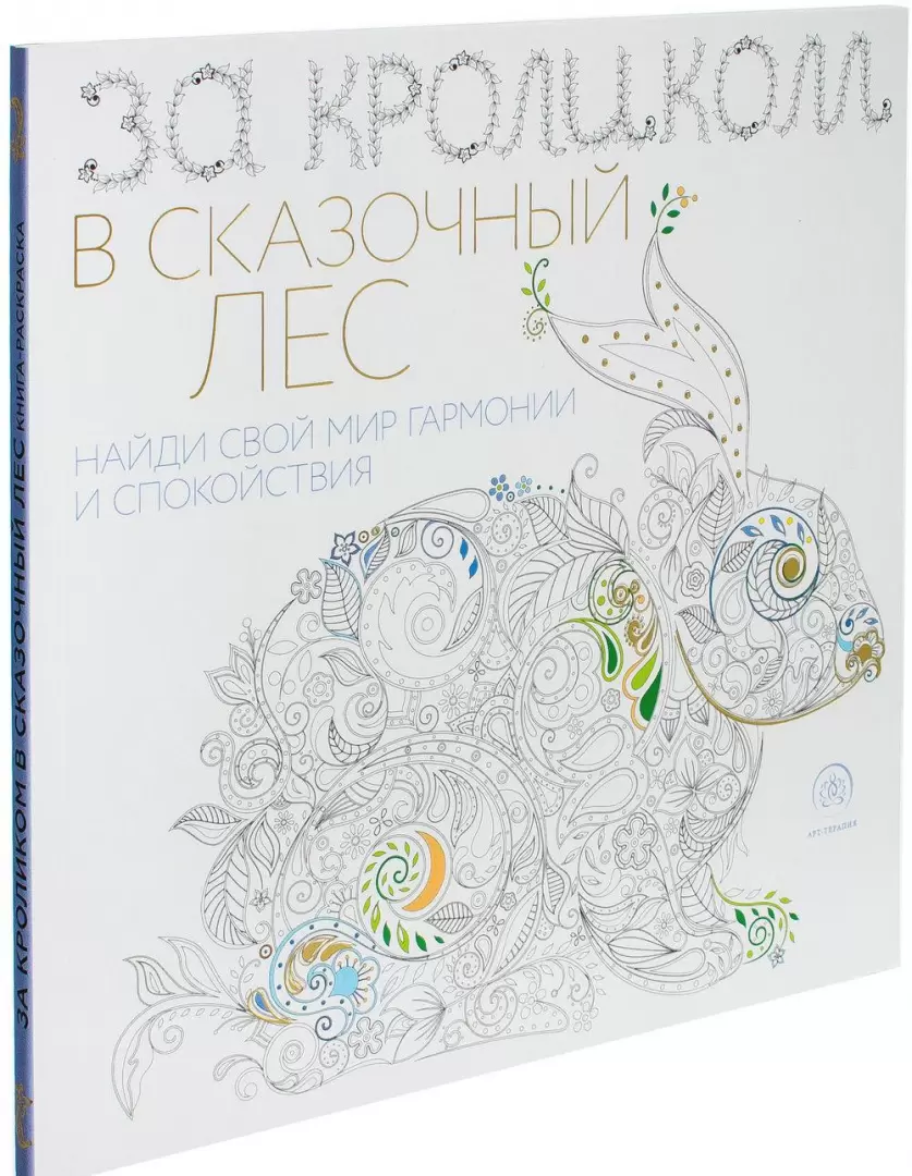 За кроликом в сказочный лес. Раскраска в Минске по выгодной цене