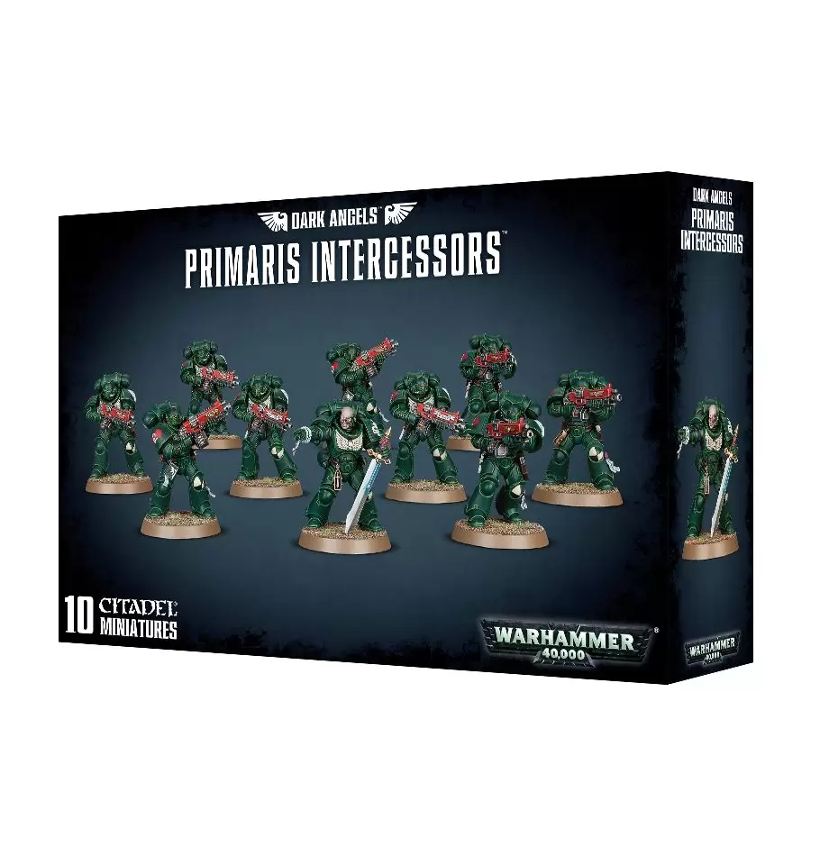 Warhammer: Тёмные Ангелы Примарис Заступники / Dark Angels Primaris  Intercessors (арт. 44-72), цена | Минск > igromaster.by