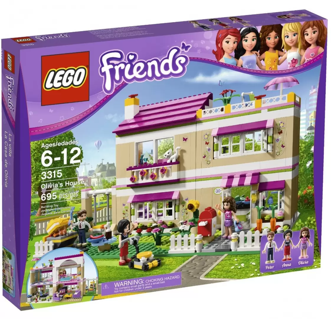 Конструктор Lego Friends В гостях у Оливии – цена в Минске | IgroMaster.by