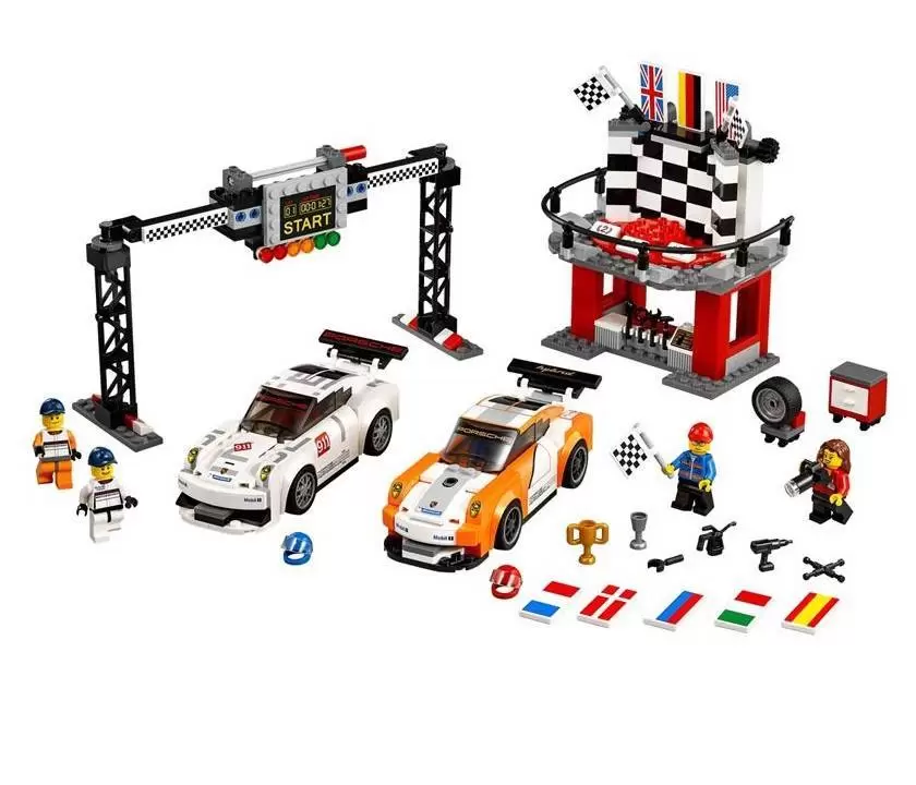 Lego Speed Champions Porsche 911 GT IgroMaster.by