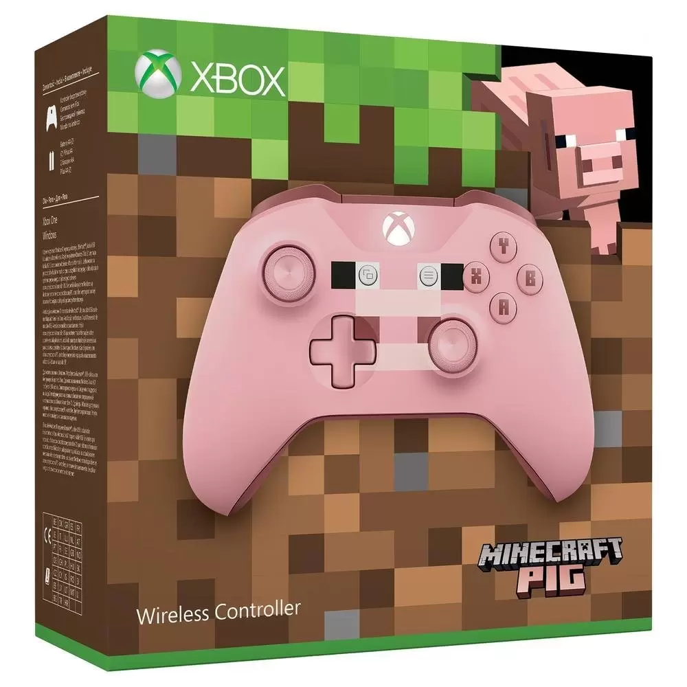 Геймпад Microsoft Xbox One WLC Branded Minecraft / WL3-00053 (розовый),  купить в Минске по выгодной цене