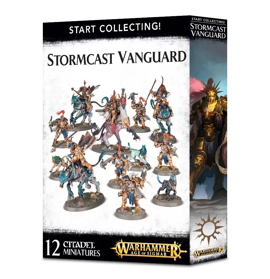 Warhammer: Стартовый набор Авангард Бурерождённых / Start Collecting!  Stormcast Vanguard (арт. 70-87), цена | Минск > igromaster.by