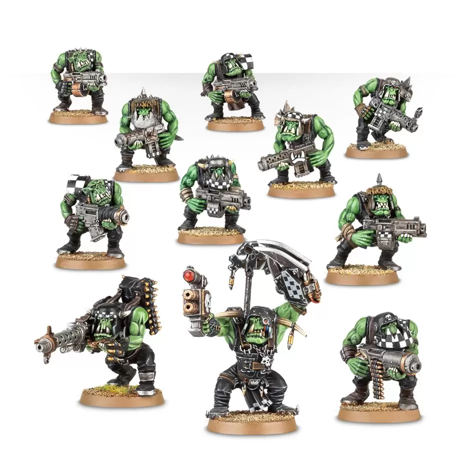 Warhammer: Орки Парни / Ork Boyz (арт. 50-10), цена | Минск > igromaster.by