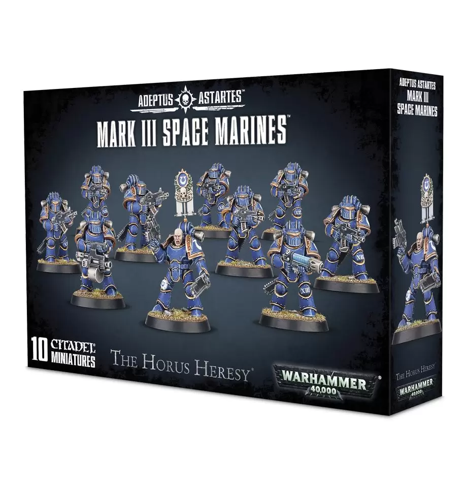 Warhammer: Космический Десант Марк III / Space Marine Mark III (арт.  01-05), цена | Минск > igromaster.by