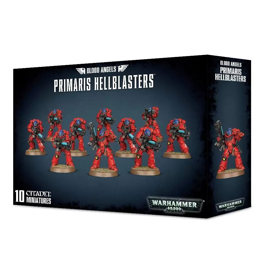 Warhammer: Кровавые Ангелы Примарис Хеллбластеры / Blood Angels Primaris  Hellblasters (арт. 41-28), цена | Минск > igromaster.by