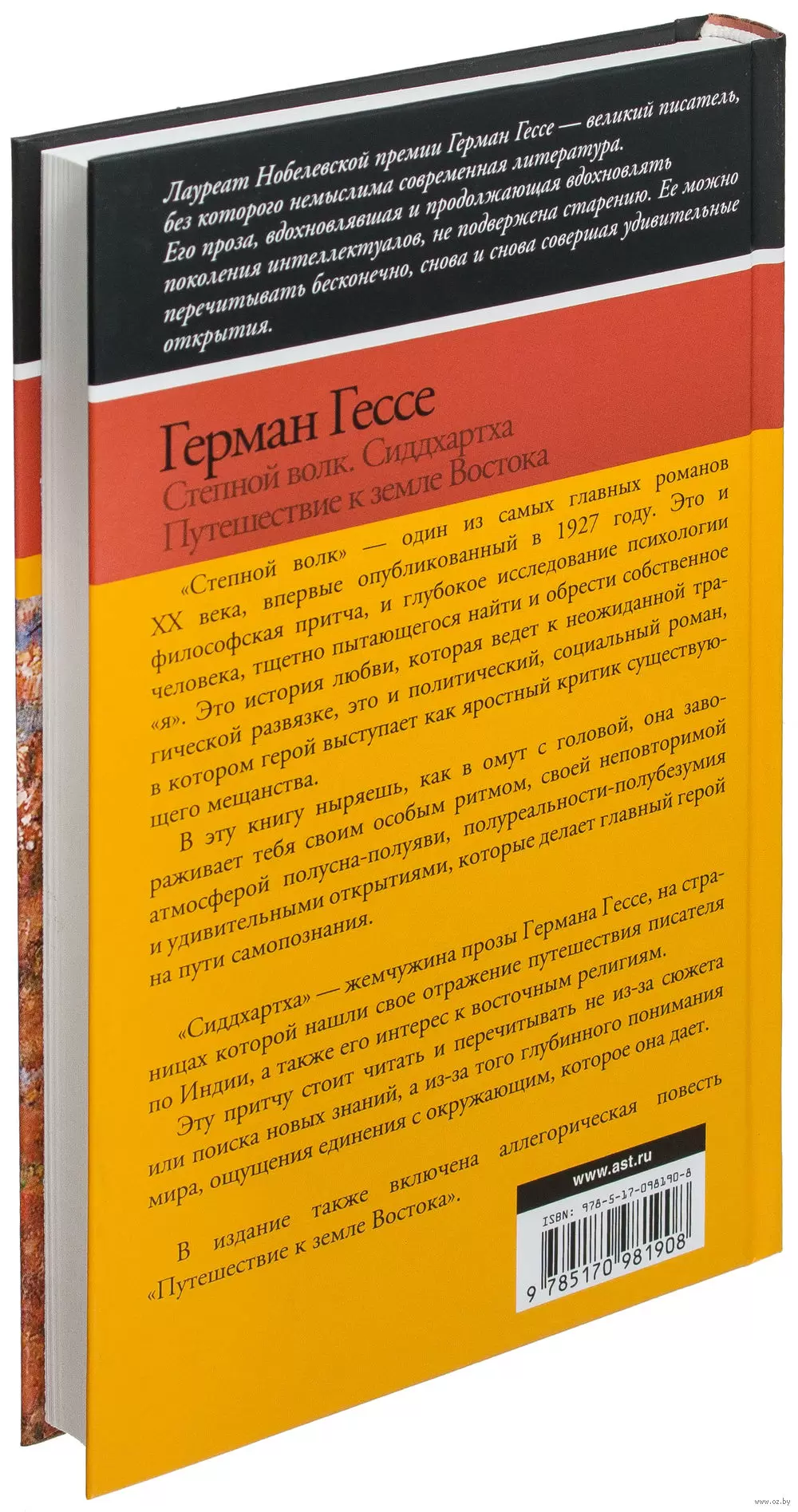 Книга Степной волк. Сиддхартха. Путешествие к земле Востока купить в  Минске, доставка по Беларуси