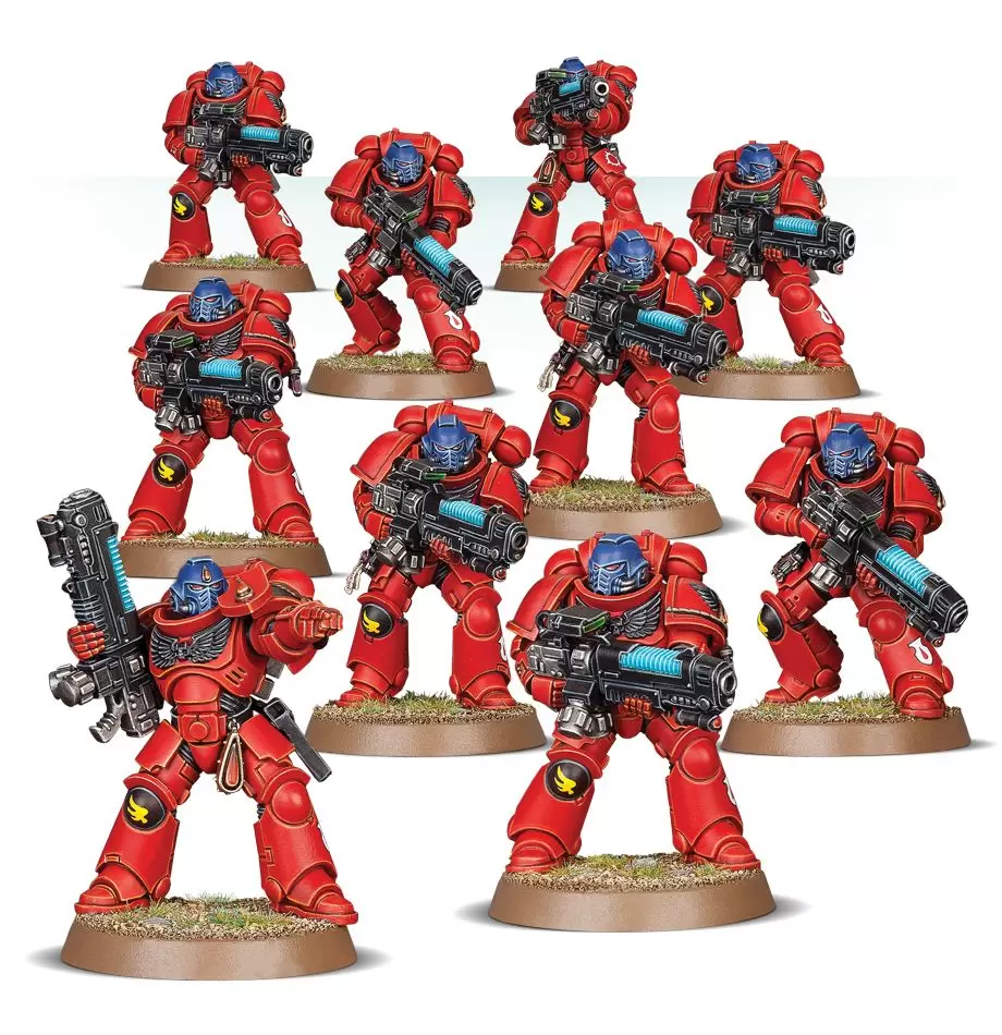 Warhammer: Кровавые Ангелы Примарис Хеллбластеры / Blood Angels Primaris  Hellblasters (арт. 41-28), цена | Минск > igromaster.by