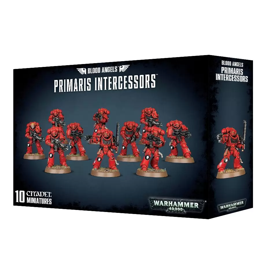 Warhammer: Кровавые Ангелы Примарис Заступники / Blood Angels Primaris  Intercessors (арт. 41-27), цена | Минск > igromaster.by