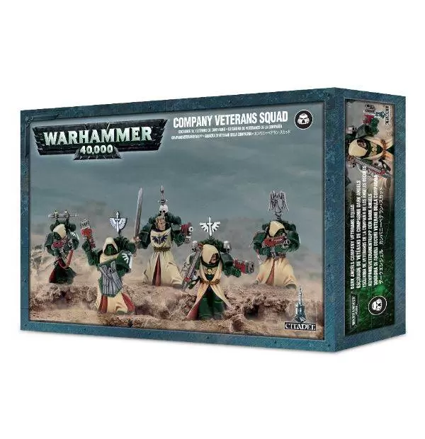 Warhammer Tyomnye Angely Kosmodesantniki Veterany Dark Angels Company Veterans Squad Art 44 09 Cena Minsk Igromaster By