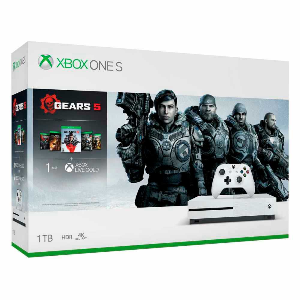 Игровая приставка Microsoft Xbox One S 1TB Gears 5, купить в Минске по  выгодной цене