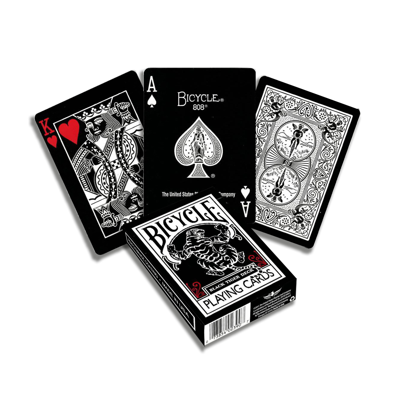 Black tiger bicycle cards sale