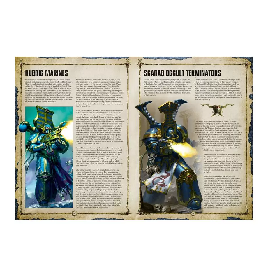 Warhammer Kodeks Tysyachi Synov Codex Thousand Sons Eng Art 43 09 60 Cena Minsk Igromaster By