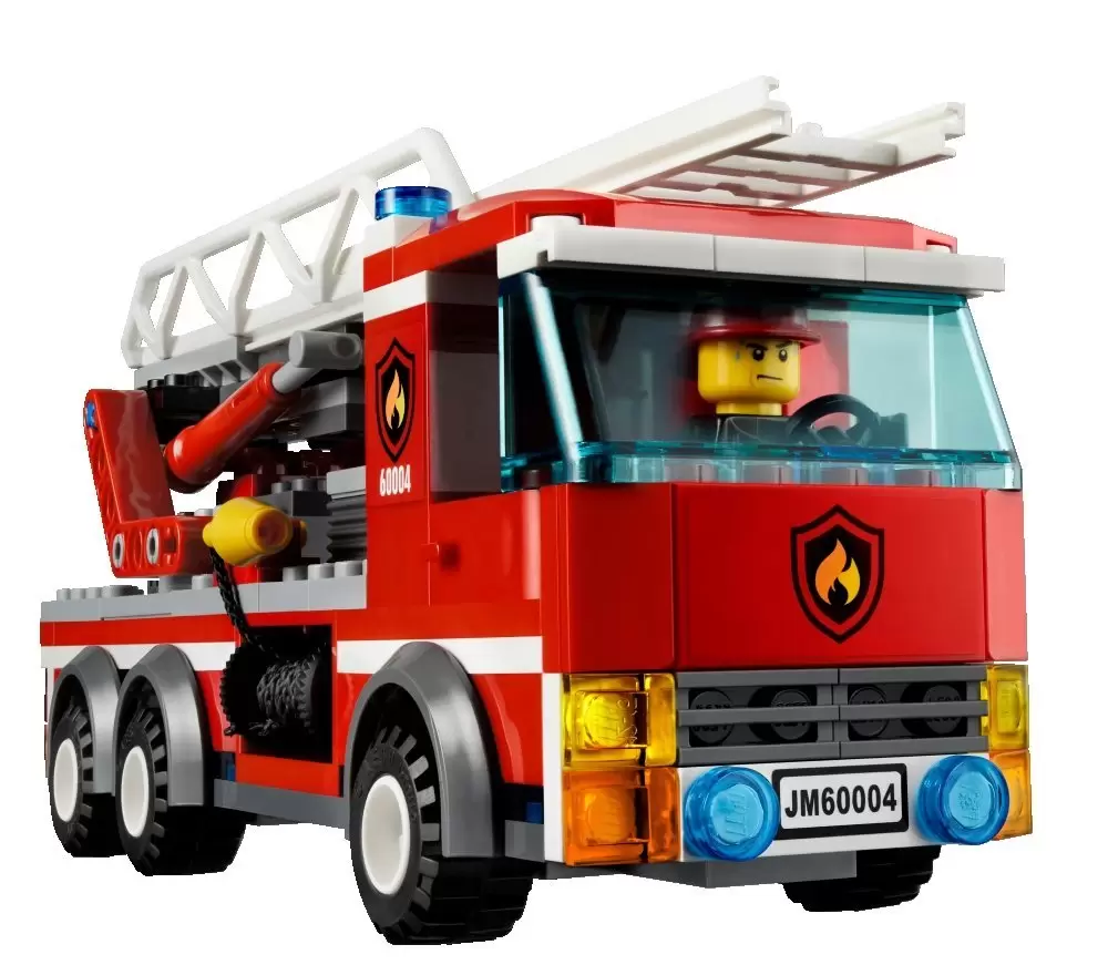 Пожарная машина из коробки