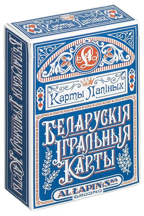 Беларуские игральные карты «Карты Лапиных», цена | Минск > igromaster.by