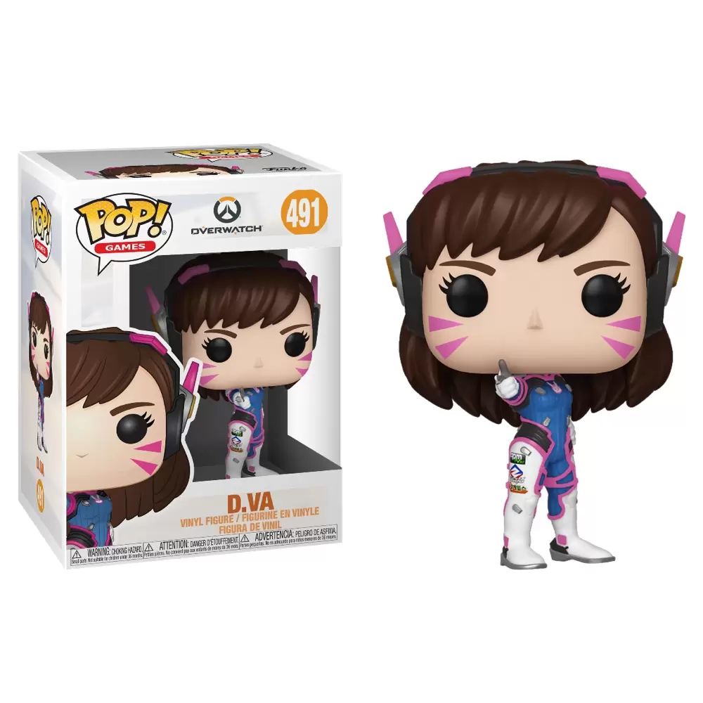 Дива / Overwatch: D.Va. Фигурка Funko POP! Vinyl купить в Минске по  выгодной цене