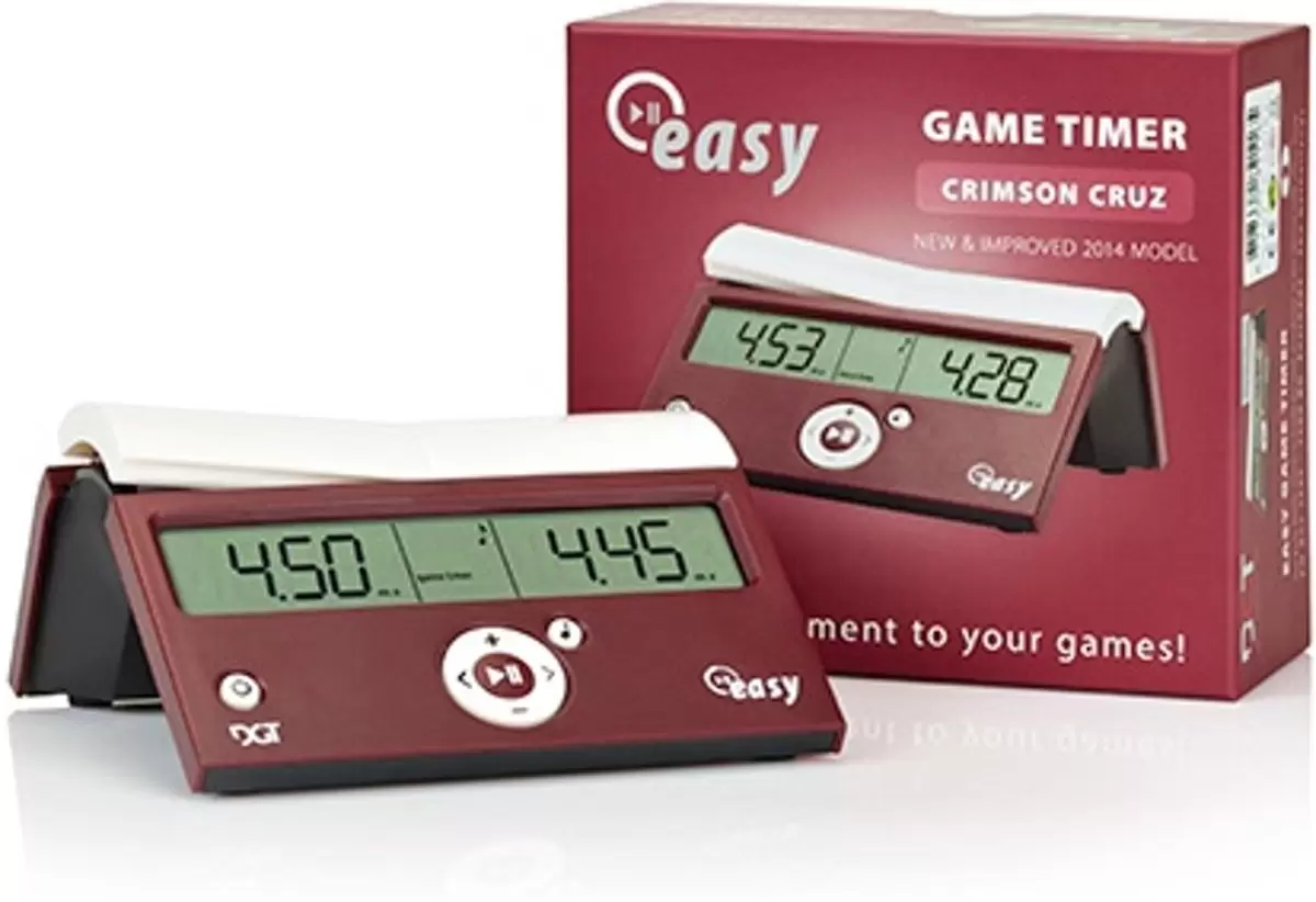 Шахматные часы DGT EASY Crimson Cruz Game Timer, цена | Минск >  igromaster.by