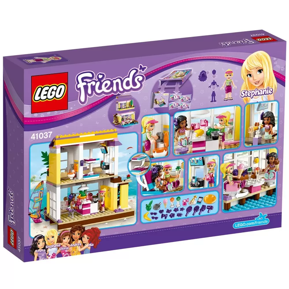 Конструктор Lego Friends Пляжный домик Стефани – цена в Минске |  IgroMaster.by